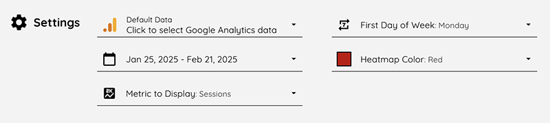 Google Analytics 4 Heatmap - Settings