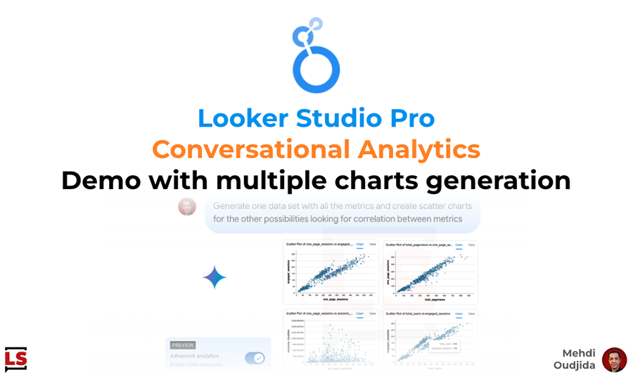 Looker Studio Pro Conversational Analytics - Multiples Demo